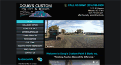 Desktop Screenshot of dougscustom.com